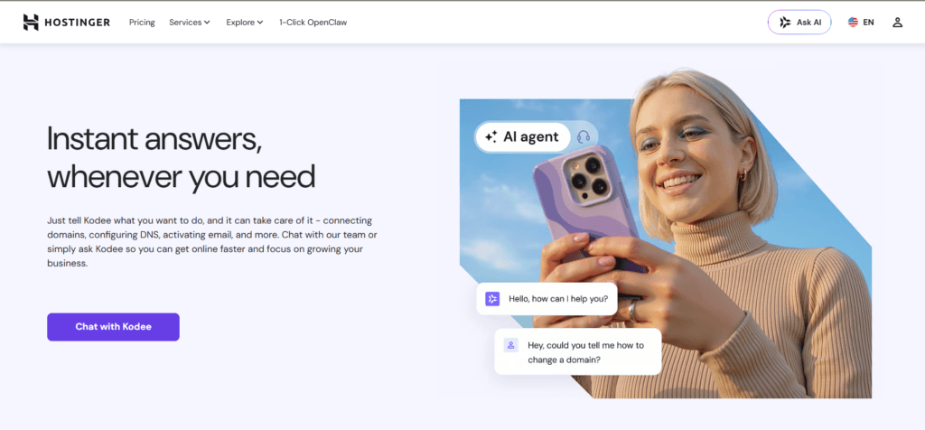 Hostinger Customer Support